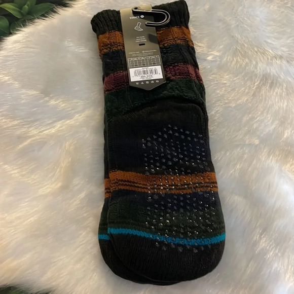 🎉🎉HOST PICK🎉🎉Stance Toasted Stripe Cable Knit Slipper Socks - Picture 6 of 7